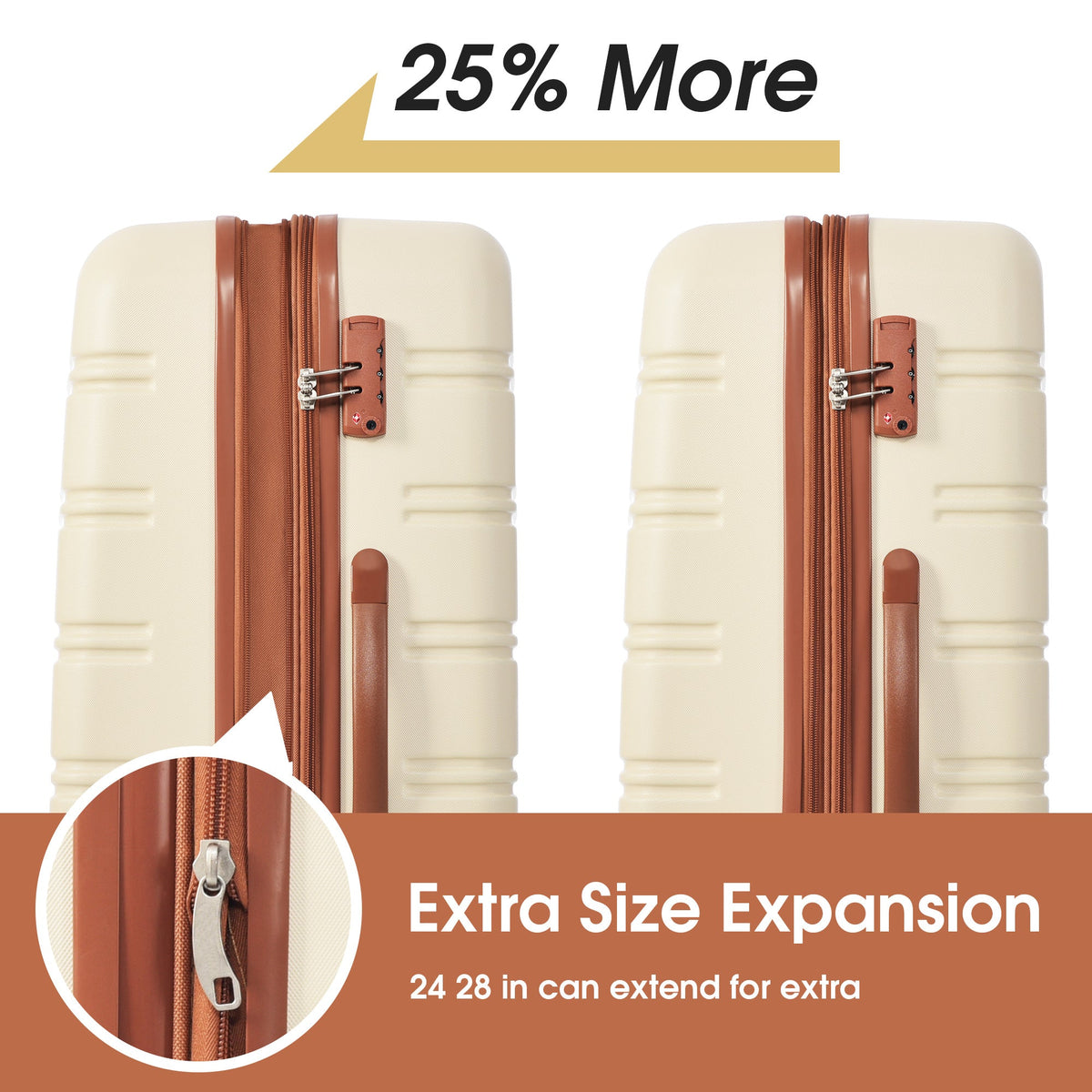 Three-Piece Luggage Set